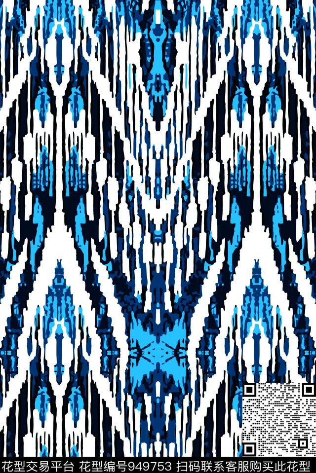 衬衫吉祥图案女装数码印花华亿平台下载（图片编号: 949753） - 瓦栏（Walan）