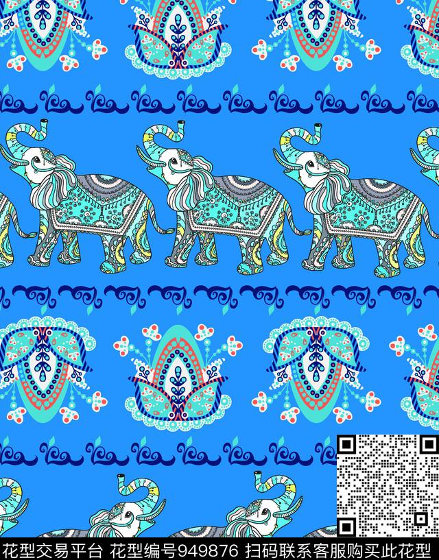 植物春夏华亿平台少女传统印花华亿平台下载（图片编号: 949876） - 瓦栏（Walan）