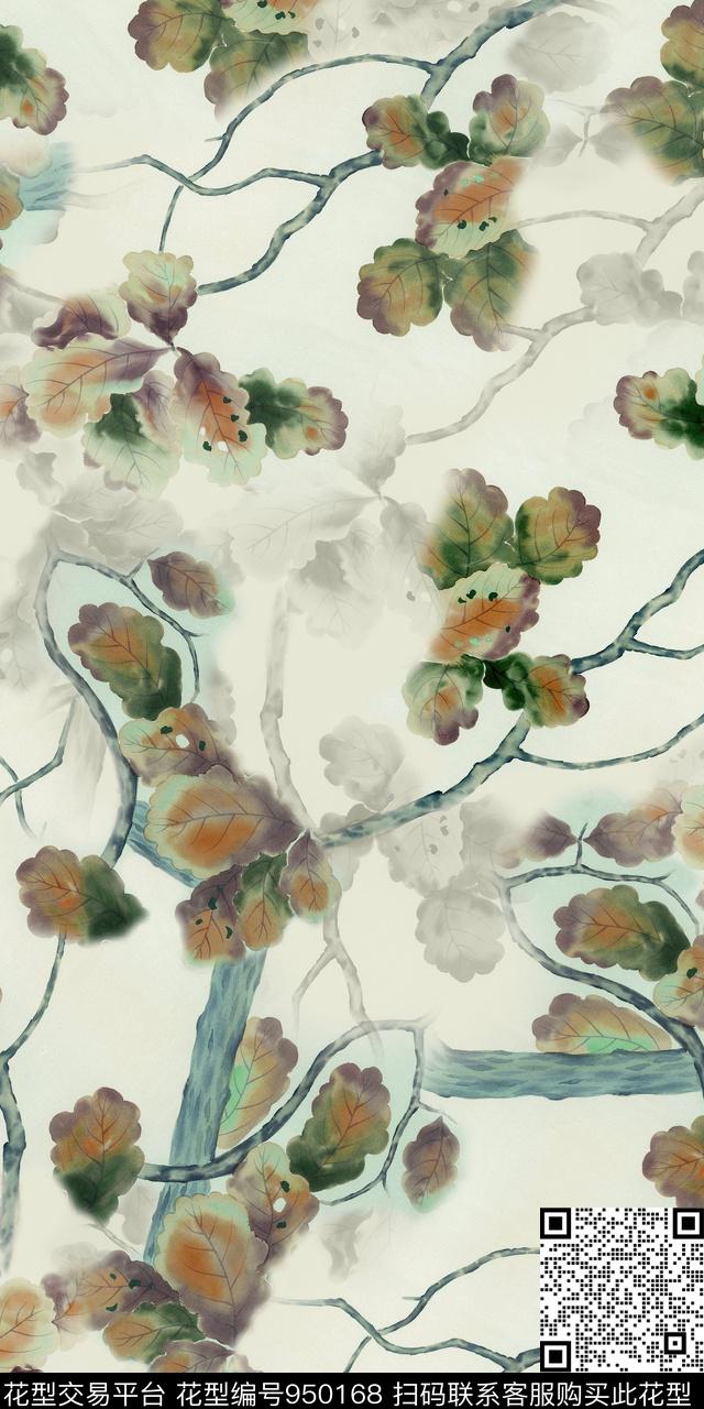 3D立体数码华亿平台花卉数码印花华亿平台下载（图片编号: 950168） - 瓦栏（Walan）
