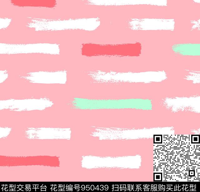 条纹笔触几何系列传统印花华亿平台下载（图片编号: 950439） - 瓦栏（Walan）