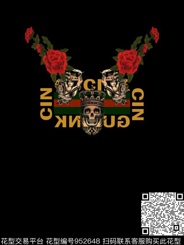 男装绣花华亿平台定位花数码印花华亿平台下载（图片编号: 952648） - 瓦栏（Walan）