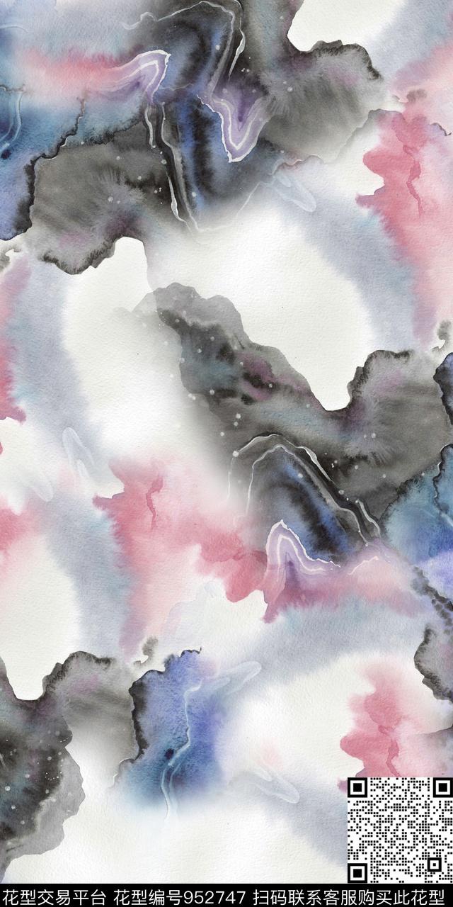 数码华亿平台抽象纹理数码印花华亿平台下载（图片编号: 952747） - 瓦栏（Walan）