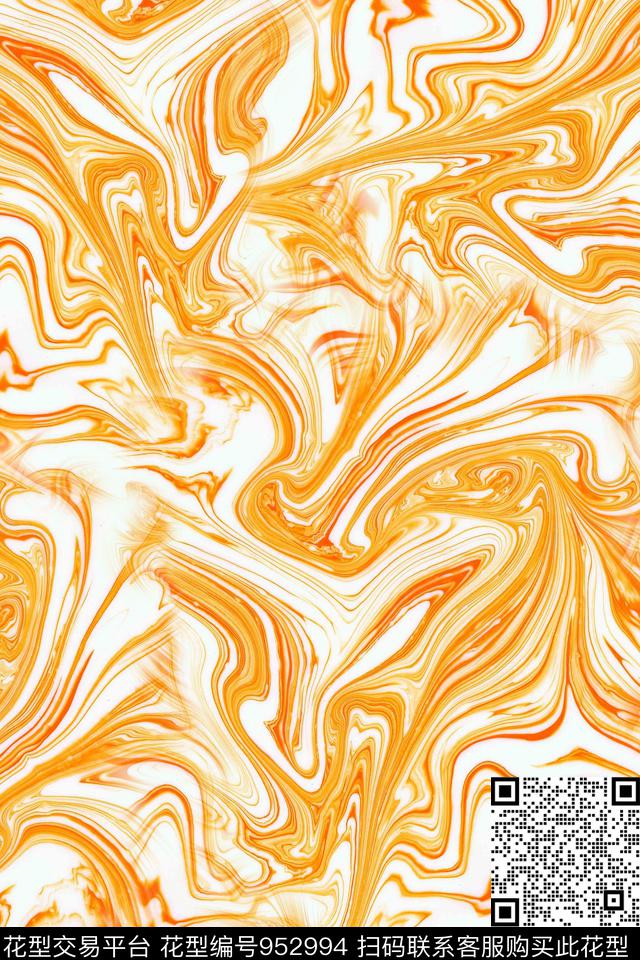 条纹肌理笔触数码印花华亿平台下载（图片编号: 952994） - 瓦栏（Walan）