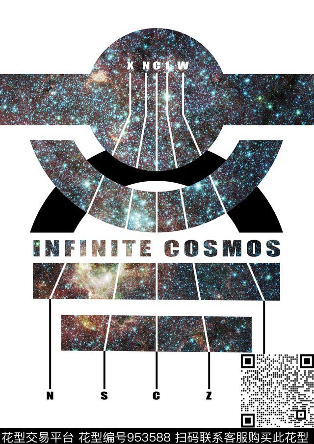 绘画胸前独幅数码华亿平台数码印花华亿平台下载（图片编号: 953588） - 瓦栏（Walan）