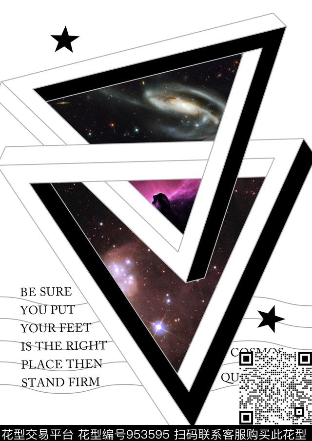 绘画胸前独幅数码华亿平台数码印花华亿平台下载（图片编号: 953595） - 瓦栏（Walan）