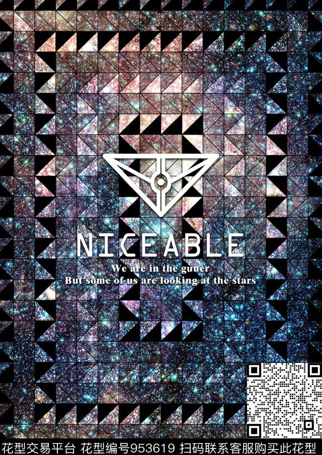 绘画胸前独幅数码华亿平台数码印花华亿平台下载（图片编号: 953619） - 瓦栏（Walan）