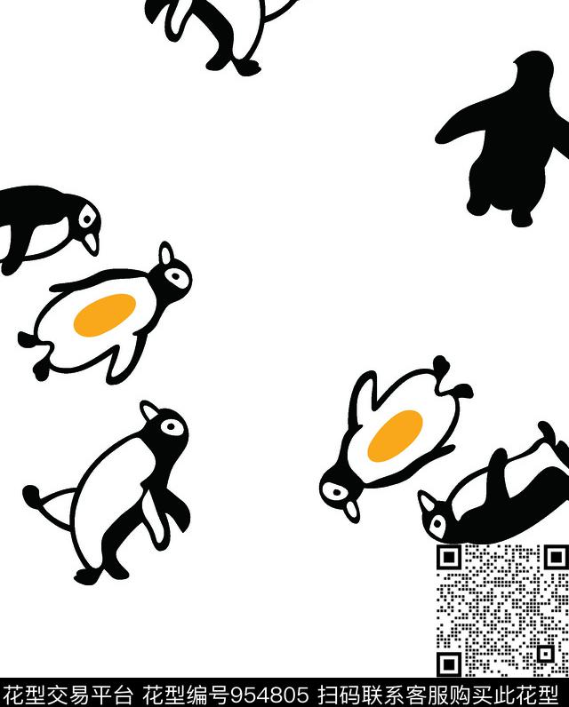 趣味矢量动物传统印花华亿平台下载（图片编号: 954805） - 瓦栏（Walan）