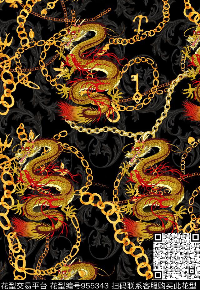 数码华亿平台男装龙数码印花华亿平台下载（图片编号: 955343） - 瓦栏（Walan）