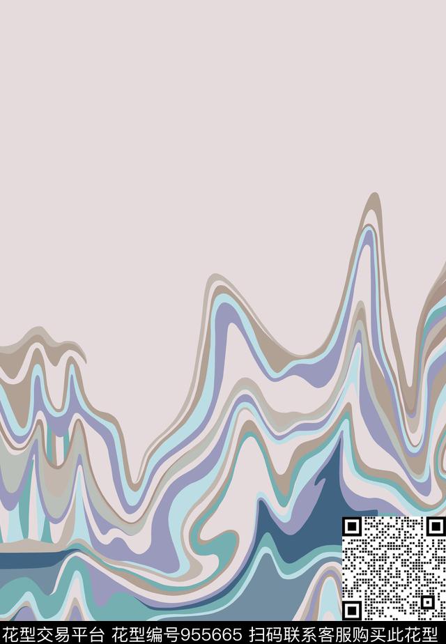 几何变形图案欧美时尚传统印花华亿平台下载（图片编号: 955665） - 瓦栏（Walan）