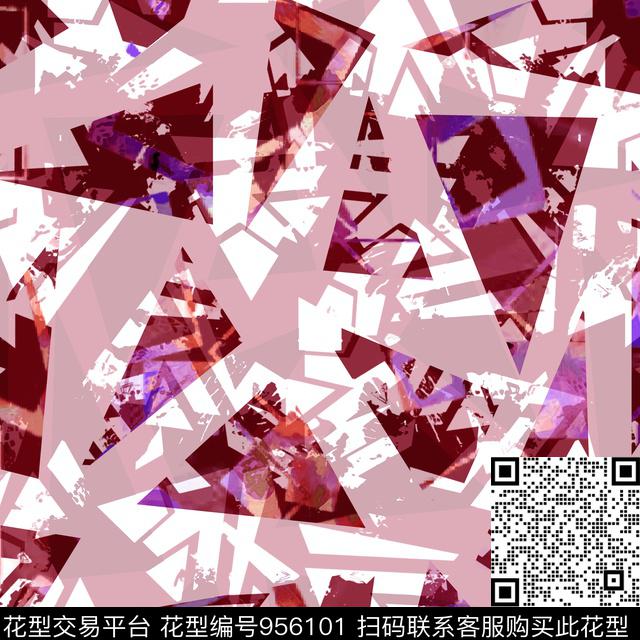 古典花纹花卉大牌风数码印花华亿平台下载（图片编号: 956101） - 瓦栏（Walan）