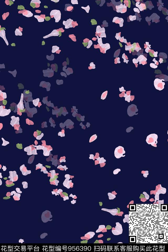 小碎花数码华亿平台抽象数码印花华亿平台下载（图片编号: 956390） - 瓦栏（Walan）