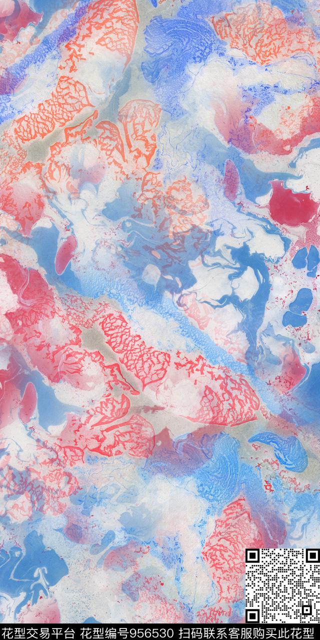 素雅数码华亿平台抽象数码印花华亿平台下载（图片编号: 956530） - 瓦栏（Walan）