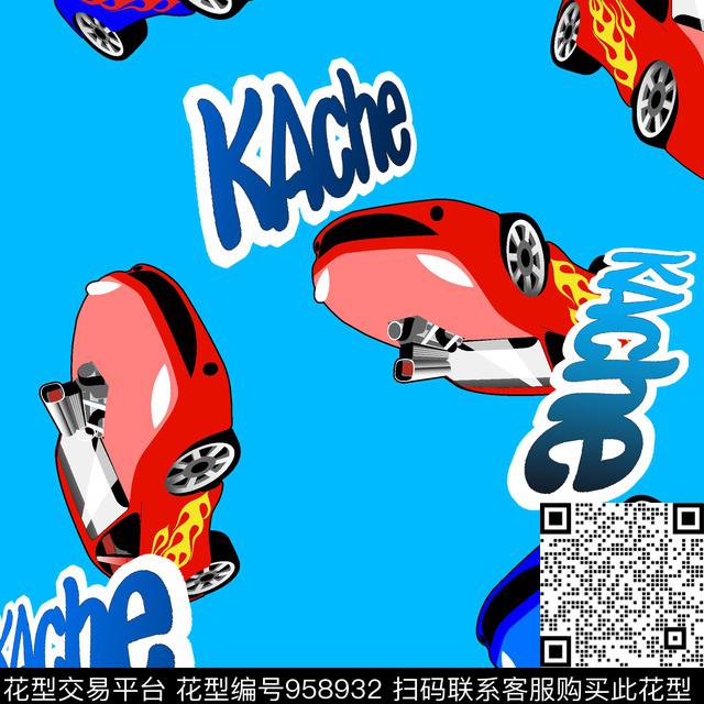 数码华亿平台卡通休闲数码印花华亿平台下载（图片编号: 958932） - 瓦栏（Walan）