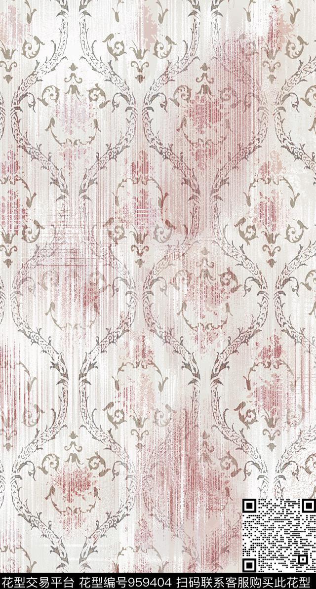 民族风宫廷风墙纸数码印花华亿平台下载（图片编号: 959404） - 瓦栏（Walan）