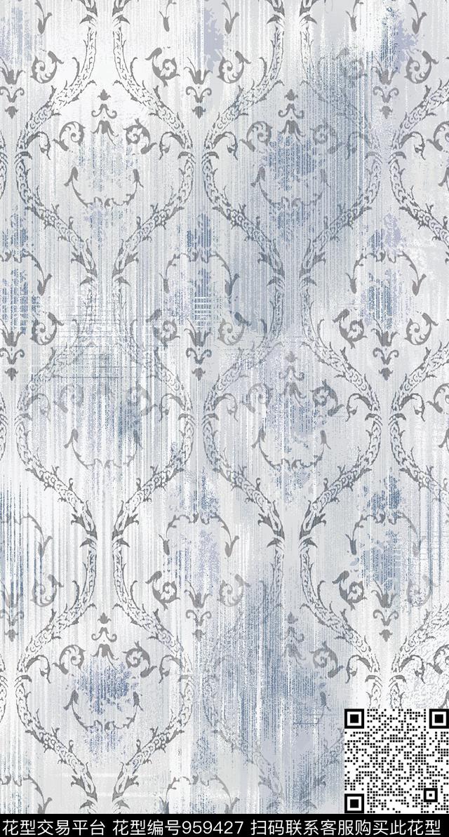 民族风宫廷风墙纸数码印花华亿平台下载（图片编号: 959427） - 瓦栏（Walan）