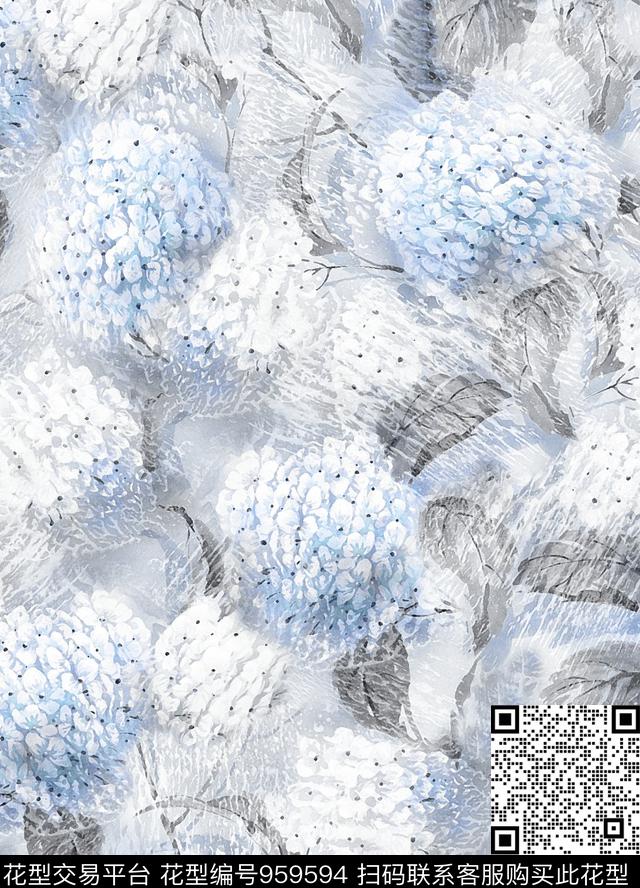 民族风花卉墙纸数码印花华亿平台下载（图片编号: 959594） - 瓦栏（Walan）