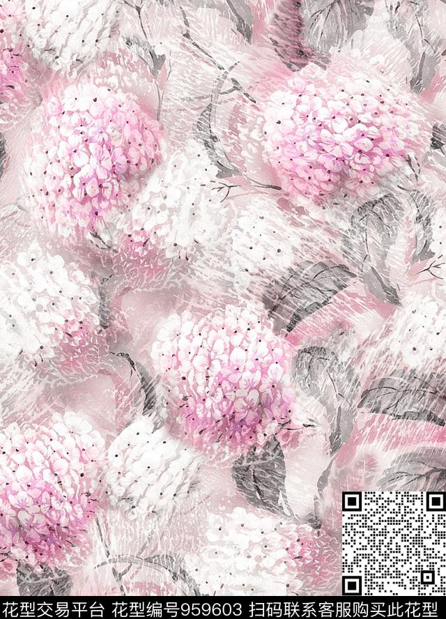 民族风花卉墙纸数码印花华亿平台下载（图片编号: 959603） - 瓦栏（Walan）