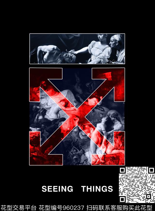 数码华亿平台男装抽象数码印花华亿平台下载（图片编号: 960237） - 瓦栏（Walan）