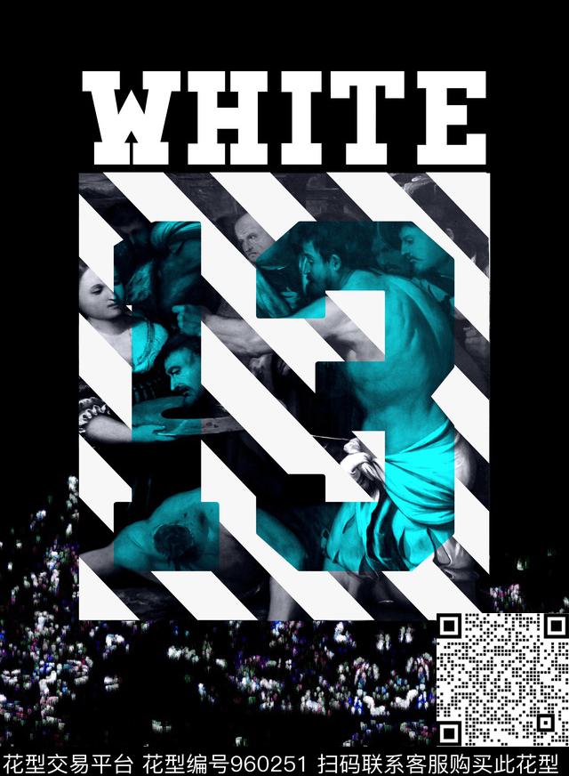 条纹数码华亿平台男装数码印花华亿平台下载（图片编号: 960251） - 瓦栏（Walan）