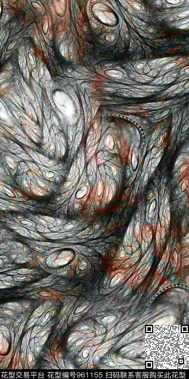 数码华亿平台抽象几何数码印花华亿平台下载（图片编号: 961155） - 瓦栏（Walan）