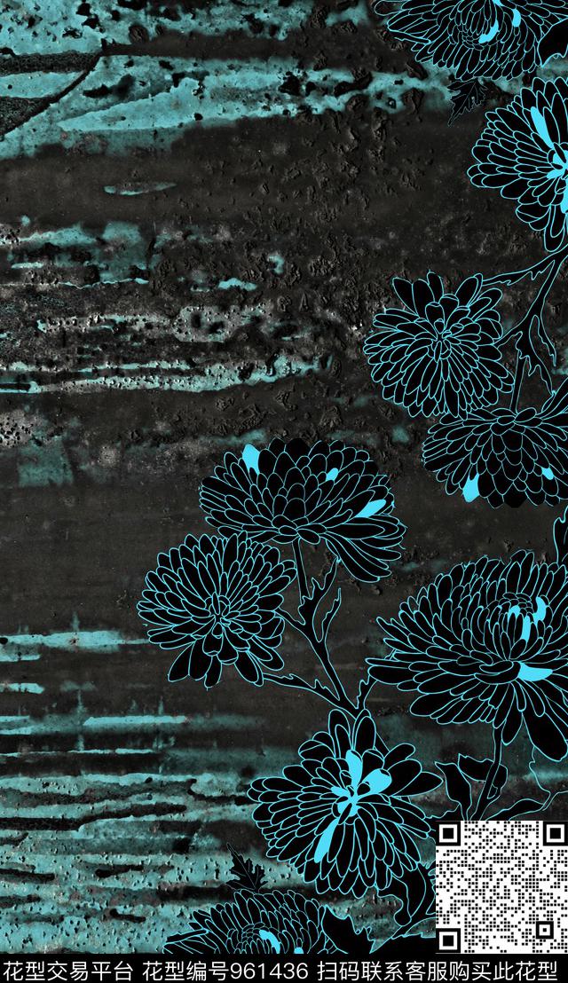 民族风数码华亿平台抽象数码印花华亿平台下载（图片编号: 961436） - 瓦栏（Walan）