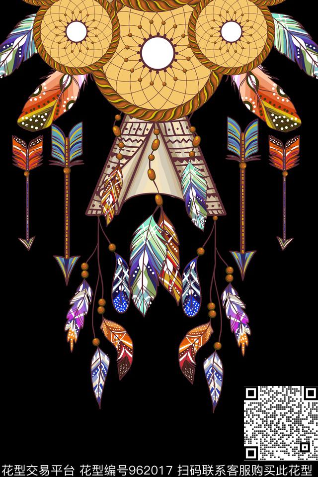 男装定位花大牌风数码印花华亿平台下载（图片编号: 962017） - 瓦栏（Walan）