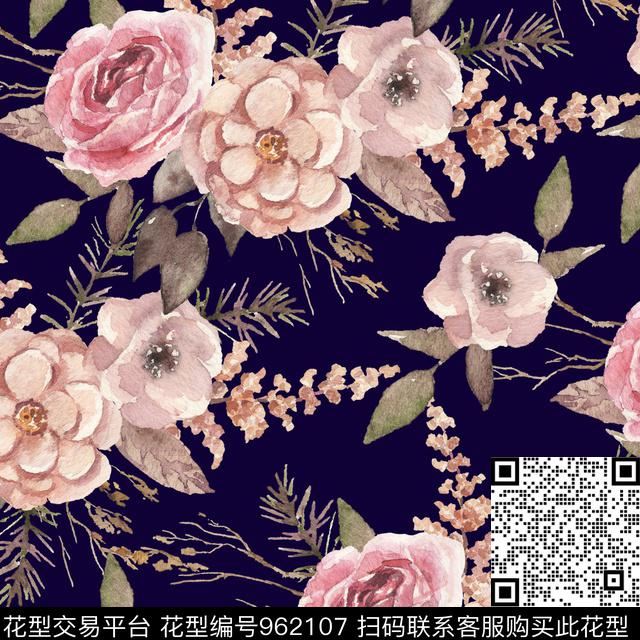 植物数码华亿平台花卉数码印花华亿平台下载（图片编号: 962107） - 瓦栏（Walan）