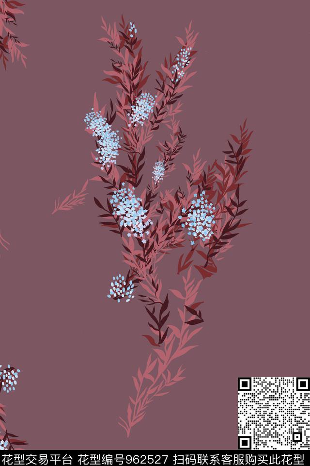 小碎花传统华亿平台素雅传统印花华亿平台下载（图片编号: 962527） - 瓦栏（Walan）