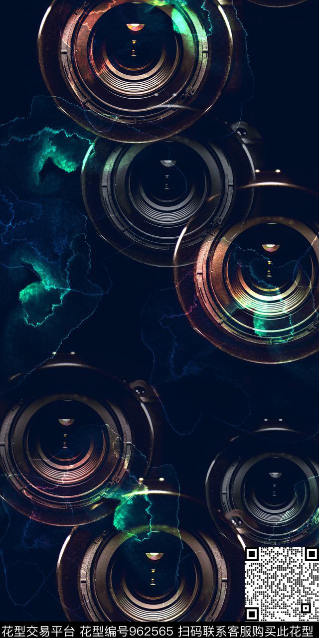 3D立体趣味男装数码印花华亿平台下载（图片编号: 962565） - 瓦栏（Walan）