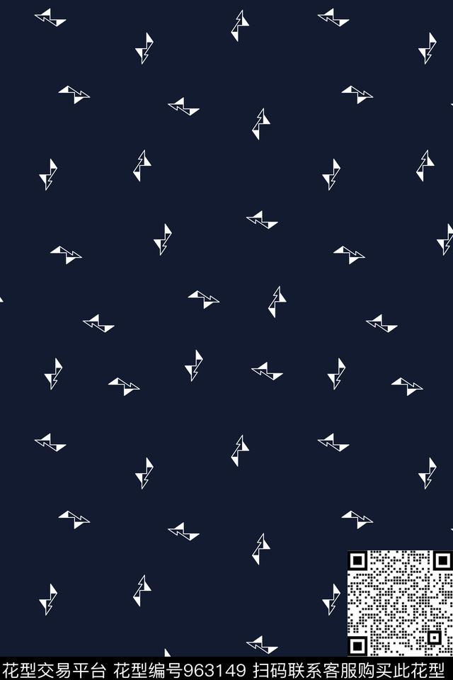 男装几何大牌风传统印花华亿平台下载（图片编号: 963149） - 瓦栏（Walan）