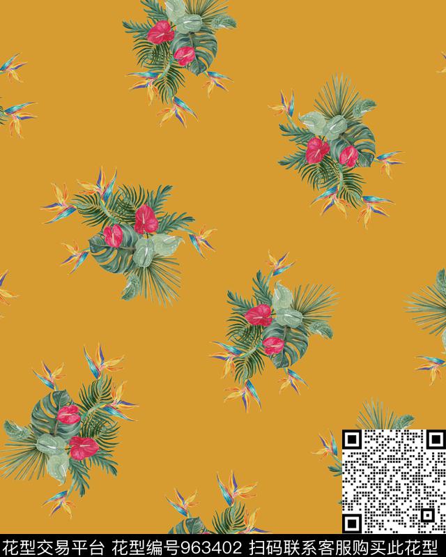 植物数码华亿平台花卉数码印花华亿平台下载（图片编号: 963402） - 瓦栏（Walan）