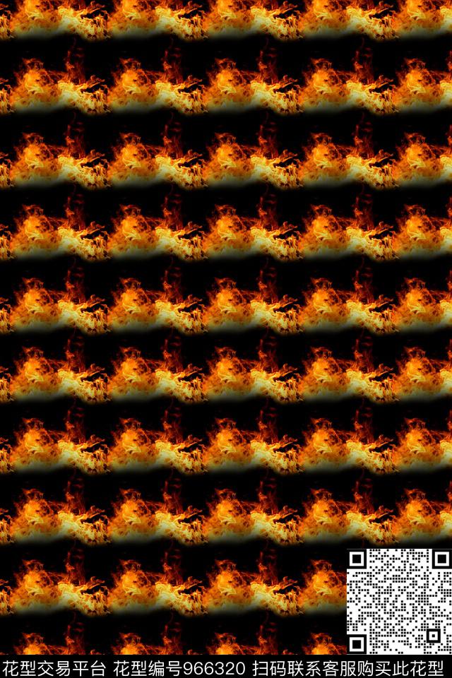 条纹男装休闲数码印花华亿平台下载（图片编号: 966320） - 瓦栏（Walan）