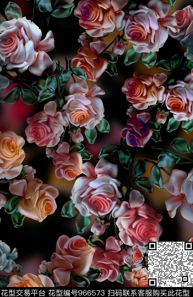 肌理数码华亿平台绣花华亿平台数码印花华亿平台下载（图片编号: 966573） - 瓦栏（Walan）