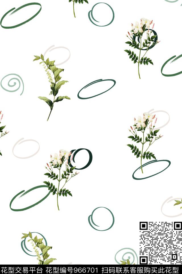 春夏华亿平台简约大牌风数码印花华亿平台下载（图片编号: 966701） - 瓦栏（Walan）