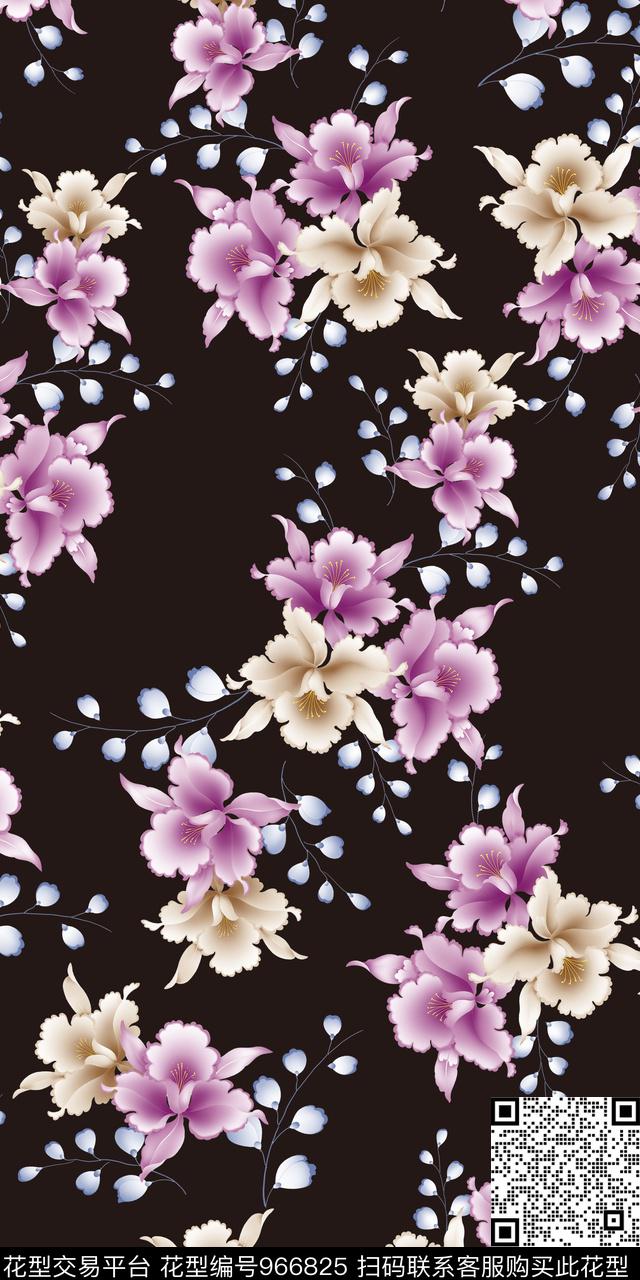 植物数码华亿平台花卉数码印花华亿平台下载（图片编号: 966825） - 瓦栏（Walan）