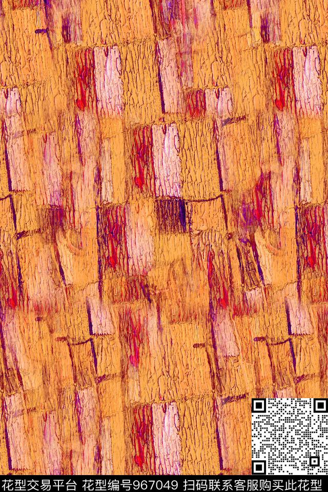 原创拼合油画华亿平台数码印花华亿平台下载（图片编号: 967049） - 瓦栏（Walan）