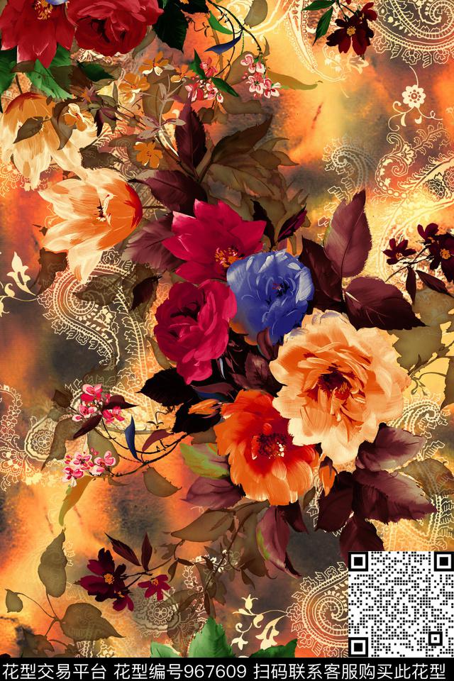 数码华亿平台肌理抽象数码印花华亿平台下载（图片编号: 967609） - 瓦栏（Walan）