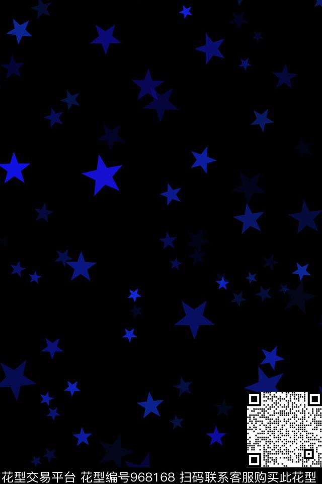 黑底花卉春夏华亿平台少女数码印花华亿平台下载（图片编号: 968168） - 瓦栏（Walan）