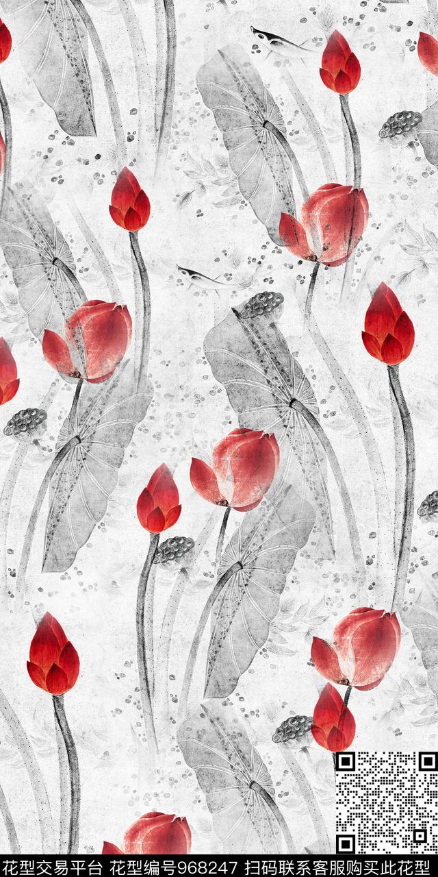 素雅数码华亿平台女装数码印花华亿平台下载（图片编号: 968247） - 瓦栏（Walan）