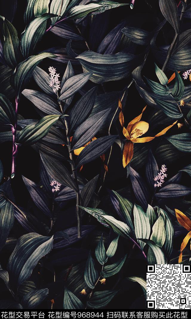 条纹黑白华亿平台男装数码印花华亿平台下载（图片编号: 968944） - 瓦栏（Walan）