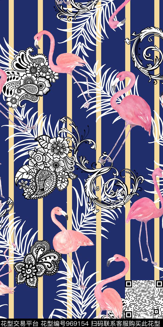 春夏华亿平台植物数码华亿平台数码印花华亿平台下载（图片编号: 969154） - 瓦栏（Walan）