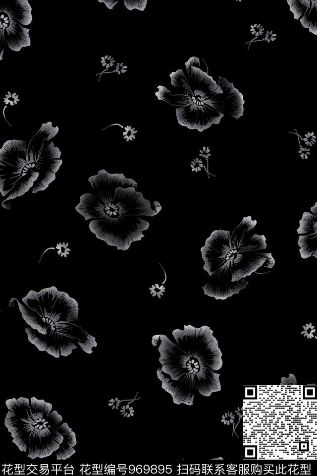 传统华亿平台植物男装传统印花华亿平台下载（图片编号: 969895） - 瓦栏（Walan）