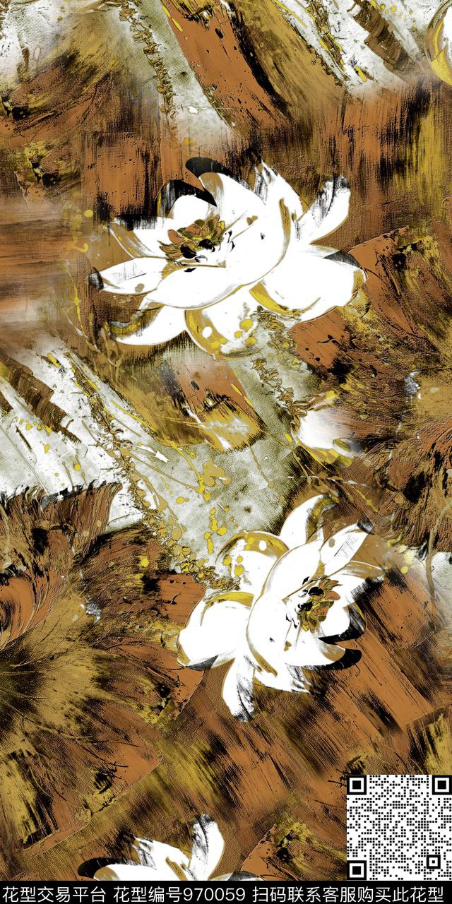 数码华亿平台3D立体抽象数码印花华亿平台下载（图片编号: 970059） - 瓦栏（Walan）