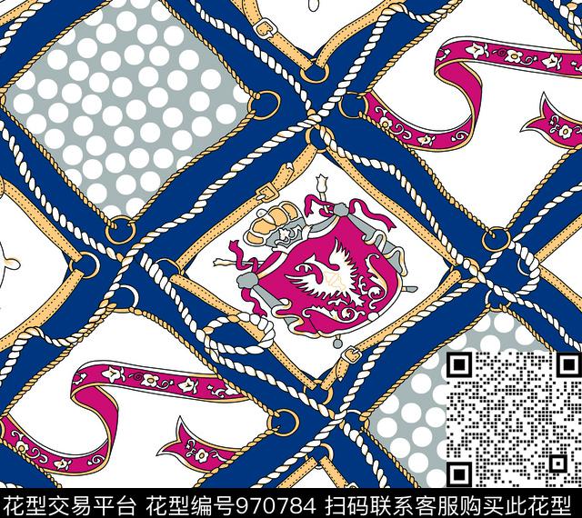 动物花卉艺术几何定位数码印花华亿平台下载（图片编号: 970784） - 瓦栏（Walan）