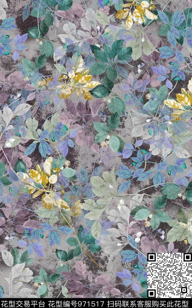 数码华亿平台肌理抽象数码印花华亿平台下载（图片编号: 971517） - 瓦栏（Walan）