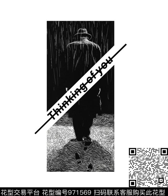 潮牌几何大牌风数码印花华亿平台下载（图片编号: 971569） - 瓦栏（Walan）