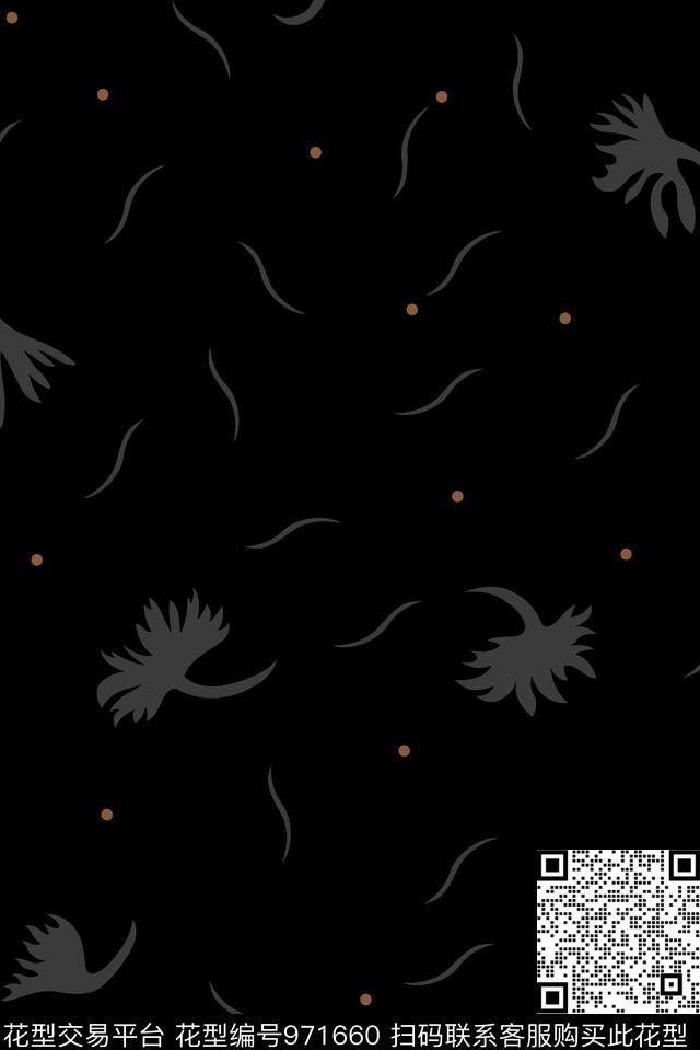 男装抽象大牌风传统印花华亿平台下载（图片编号: 971660） - 瓦栏（Walan）