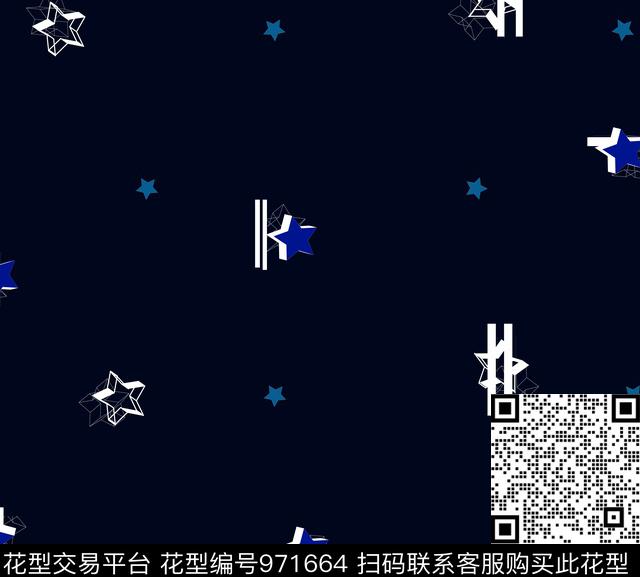 五角星3D立体男装传统印花华亿平台下载（图片编号: 971664） - 瓦栏（Walan）