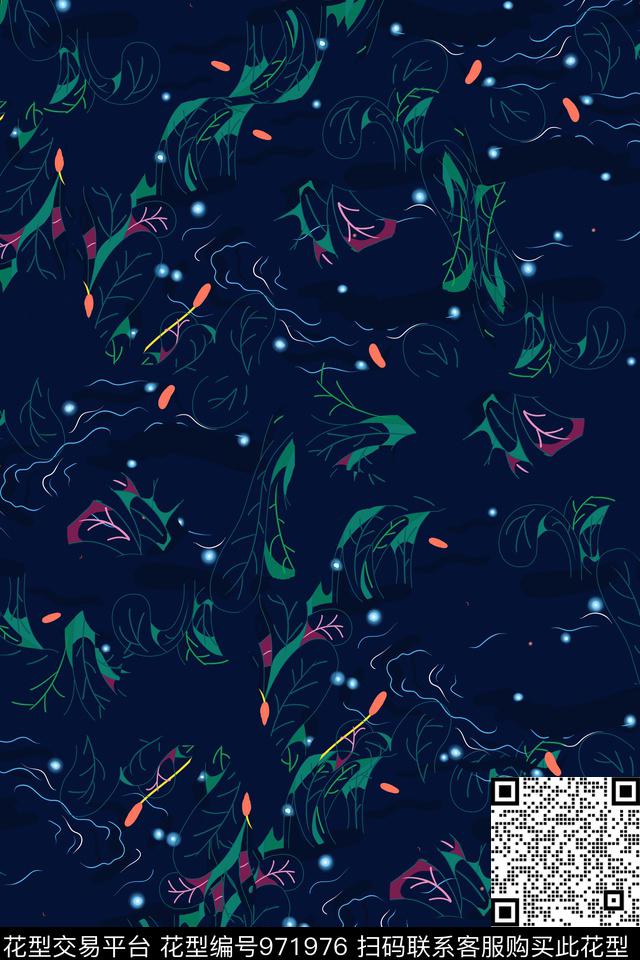 素雅传统华亿平台女装传统印花华亿平台下载（图片编号: 971976） - 瓦栏（Walan）