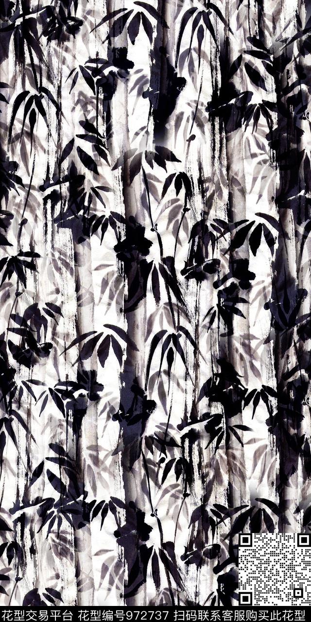 数码华亿平台抽象女装数码印花华亿平台下载（图片编号: 972737） - 瓦栏（Walan）